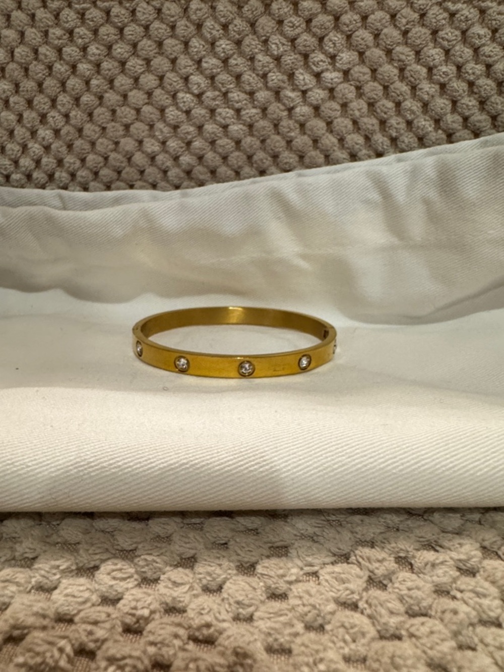 Designer Inspired Jeweled Bangle